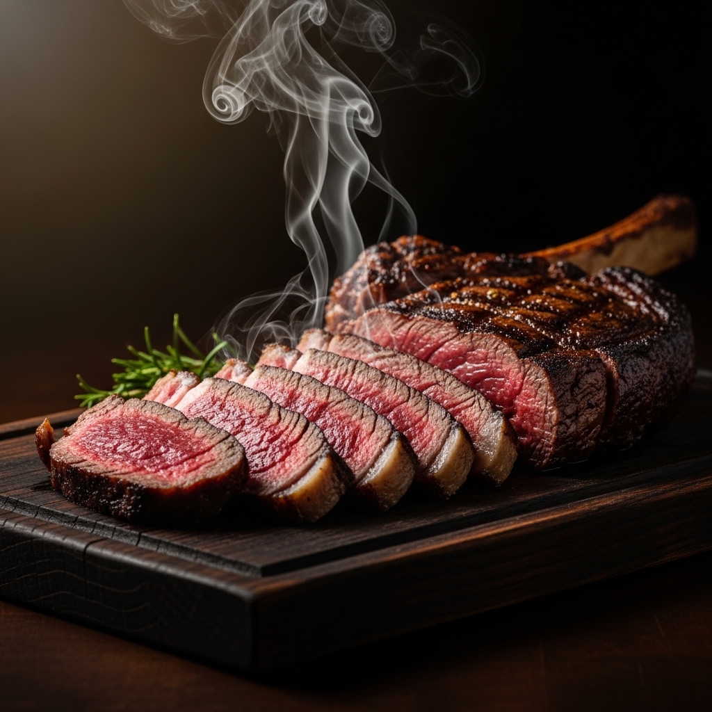 Steakhouse restaurant website design sample