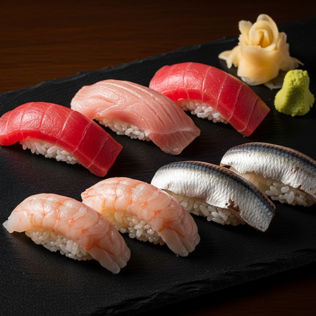 Sushi & Japanese restaurant website design sample